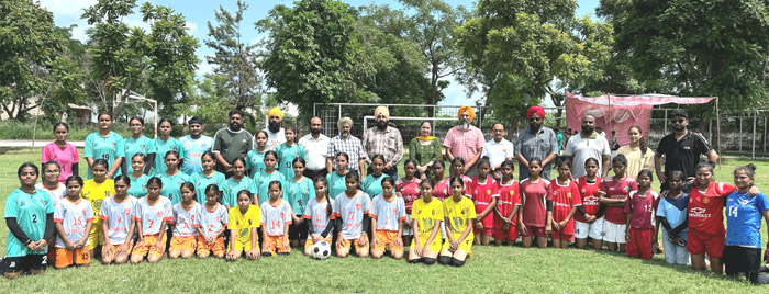 Tehsildar Banga inaugurated the block level games of Block Banga